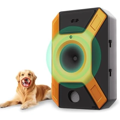 Image de WUGEIN ultrasons Anti aboiements, pour Chiens, aboiement, aboiement Appareil Automatique, Chiens avec 3 Modes d&#039;intérieur