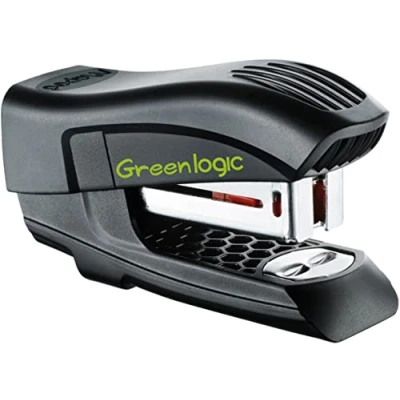 Image de Maped M353011 Greenlogic Mini Agrafeuse en plastique recyclé jusqu&#039;à 15 feuilles Noir