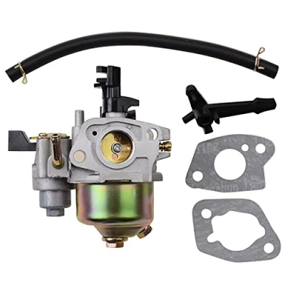 Image de GOOFIT Carburateur 19mm Remplacement pour GX160 GX200 5.5hp Moteur 16100 zh8 W61 avec Levier de Starter