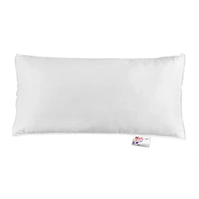 Image de HOMESCAPES Oreiller synthétique en Microfibre Ultra Douce, rectangulaire 40x80 cm, Moelleux Hypoallergénique Anti acariens