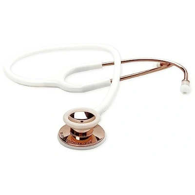 Image de ADC Adscope 603 Stéthoscope de cardiologie convertible Or rose/blanc