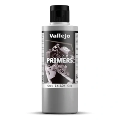 Image de Vallejo Apprêt pour maquette 200 ml Polyuréthane Coloré gris