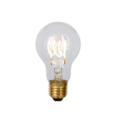 Image de Lucide A60 Glühfadenlampe Ø 6 cm LED Dim. E27 1x5W 2700K Transparent