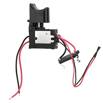 Image de interrupteur de perceuse 7,2 V 24 batterie au lithium déclenchement commande vitesse sans fil avec petite lumière