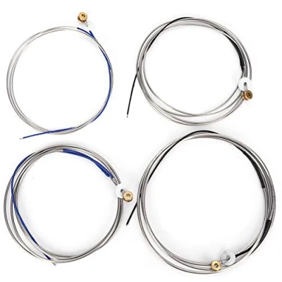 Image de Corde en fil d&#039;acier pour contrebasse facile à installer changer toutes les cordes d&#039;une contrebasse.