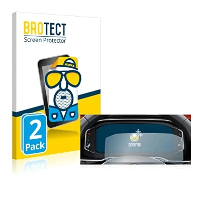 Image de BROTECT Protection Ecran Anti Reflet pour Volkswagen Tiguan 2021 Digital Cockpit Pro (2 Pièces) Film Mat