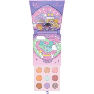 Image de essence Polly Pocket eyeshadow palette de fards à paupières, chatoyant, intense en couleurs, mat (7.4g)
