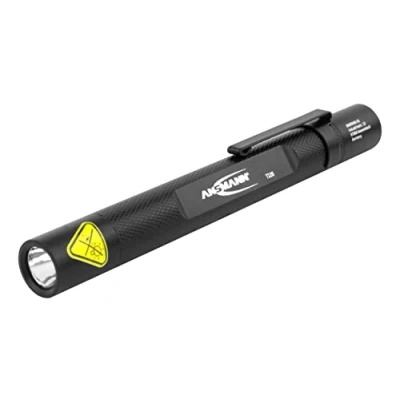 Image de ANSMANN lampe crayon LED FUTURE T120 (1 pce) Mini de poche 130 Lumens d&#039;une portée 75 m. max. Petite torche en aluminium résistant qualité supérieure