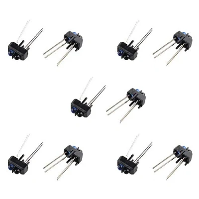 Image de HALJIA Lot de 10 commutateurs infrarouges réfléchissants TCRT5000 TCRT5000L compatibles avec Arduino