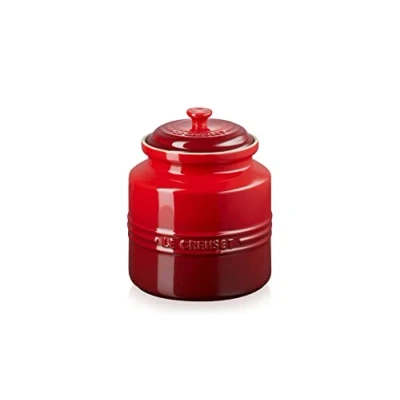 Image de Le Creuset Pot à biscuits en grès émaillé, 2,4 litres, Cerise, 91026725060000