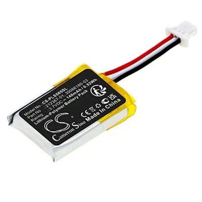 Image de TECHTEK Batteries Compatible avec [Plantronics] C565, CS540, CS540A, Savi CS540A remplace 212367 01, pour 01 (3 pin), 30086180 03 FBA