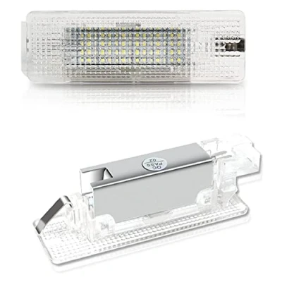 Image de PolarLander 2 x LED Coffre à Bagages s&#039;allume 12V Adaptation pour V/W Caddy EOS Golf Jetta Passat CC Scirocco Sharan Tiguan Touran Touareg T5