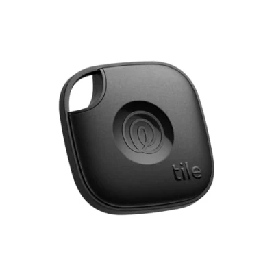 Image de Tile by Life360 Mate (2024) Tracker Bluetooth, Détecteur de clés et localisateur d&#039;objets pour clés, Sacs Autres. téléphone. Compatible avec iOS Android. Lot 1 (Noir)