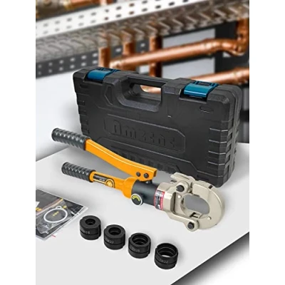 Image de AMZCNC Pince à sertir professionnelle profil TH 16, 20, 26, 32 Pour tube composite avec raccords du Inserts de mâchoires TH16, TH20, TH26, TH32