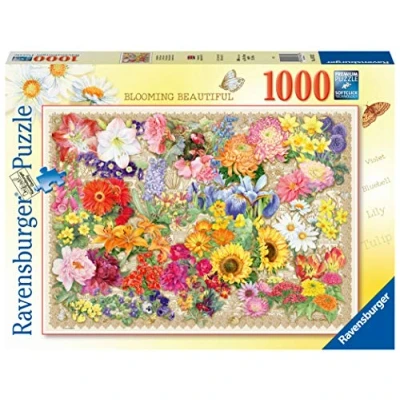 Image de Ravensburger Animali Puzzle Blooming Beautiful 1000 pièces pour Adultes et Enfants à partir de 12 Ans, 16762, Multicolore, 69,9 x 49,7 0,2 cm