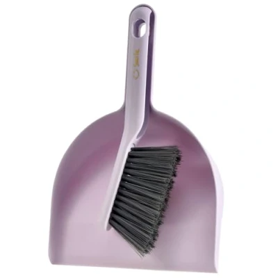 Image de YKKJ Mini Pelle de Nettoyage，Ensemble Brosse Portable，Ensemble et balayette，pour Dessus Table,Outils Nettoyage.(Violette)
