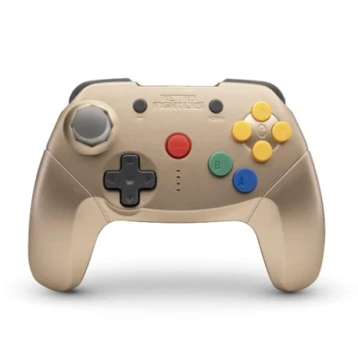 Image de Retro Fighters Brawler64 Nintendo Switch Wireless Bluetooth NSO Edition Gold