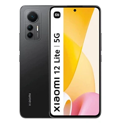 Image de Xiaomi 12 Lite 5G Smartphone 6Go 128Go Noir 6.55&quot; FHD+ AMOLED DotDisplay Charge Rapide 67W Caméra Triple 108MP de Niveau Studio