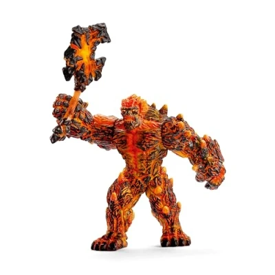 Image de Golem de lave avec arme SCHLEICH 42447 A partir 7 ans Neuf