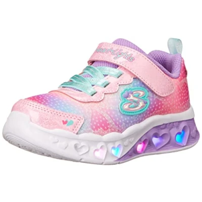 Image de Skechers 302315L PKMT Basket, Pink Synthetic Mesh, 34 EU