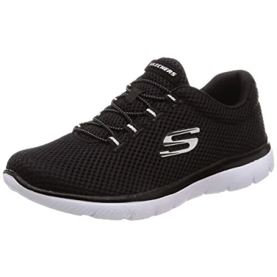 Image de Skechers Summits Quick Lapse Baskets basses, Femme, Taille: 36, Schwarz Textile