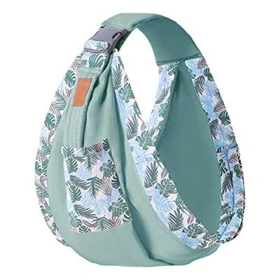 Image de porte bébé HUSHUI, écharpe Portable coton doux hamac pour nouveau né