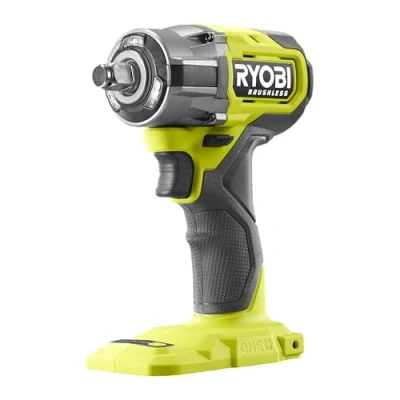 Image de Ryobi Boulonneuse à chocs compact 18 Volts ONE+, BRUSHLESS sans fil, 450Nm, 3 modes + mode Automobile (livrer batterie ni chargeur) RIW18CBL 0