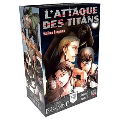 Image de L&#039;Attaque des Titans Coffret T13 à T17: 5 tomes Livre d’occasion Correct