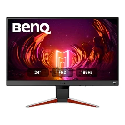 Image de BenQ Mobiuz EX240N Ecran PC Gaming, Full HD, 23.8 pouces, 165hz, 1ms, HDMI and DP compatible 120 Hz pour PS5, Xbox Series X