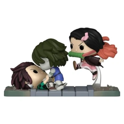Image de Funko Pop! Demon Slayer TANJIRO and NEZUKO VS. Temple 1419 (Special Edition)
