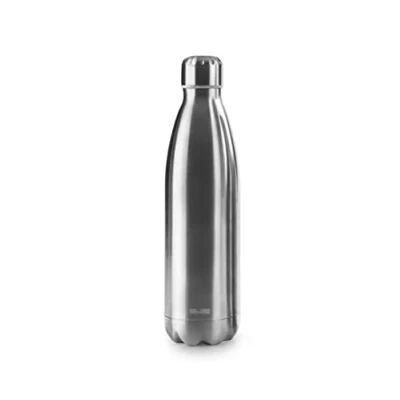 Image de Ibili Bouteille Isotherme Satin, 500 ml, Acier Inoxydable 18/10, Double Paroi, Réutilisable