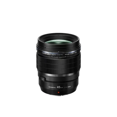 Image de Olympus M.Zuiko Objectif Digital ED 45mm F1.2 PRO, focale fixe lumineuse, compatible tout appareil Micro 4/3 (modèles OM D &amp; PEN, Panasonic série G), Noir