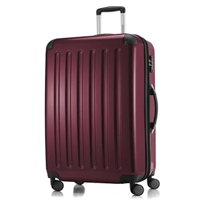 Image de HAUPTSTADTKOFFER Alex Bagage Rigide extensible, Valise Grande Taille, Trolley avec 4 Roues multidirectionnelles, TSA, 75 cm, 119 litres, Bordeaux