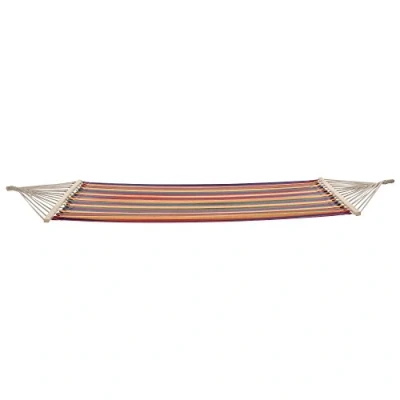 Image de casa.pro Hamac Coton Polyester Multicolore 200/220 x 150 cm