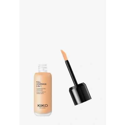 Image de KIKO Milano Full Coverage 2 in 1 Foundation &amp; Concealer 06 WB 15, Fond De Teint/Correcteur En À Couvrance Élevée