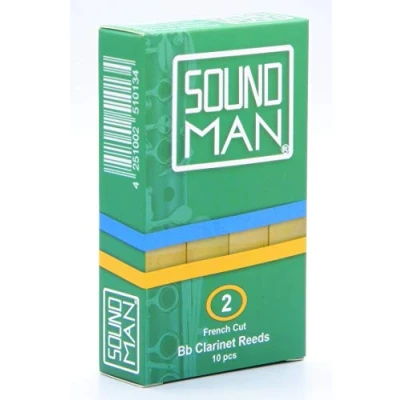 Image de Soundman® Clarinette Anches (Sib) Reeds pour l&#039;usage quotidien 10 pièces (2,0)
