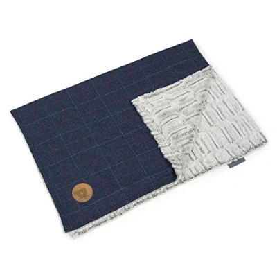 Image de Petface Midnight Tweed Couverture en Polaire Douce pour Chiens