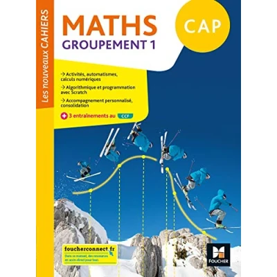 Image de Les nouveaux cahiers MATHEMATIQUES CAP Groupement 1 Ed. 2020 Livre élève d’occasion Bon
