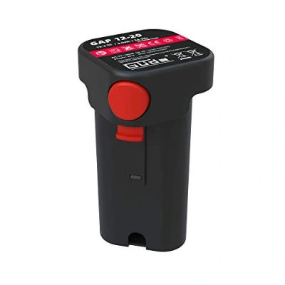 Image de Güde GAP 12 20 Batterie (12 V, Li Ion, 2 Ah, 24 Wh, fonction clic pour un changement facile de la batterie, compatible avec pompe à récupérateur d&#039;eau pluie sans fil RFP 201 04)