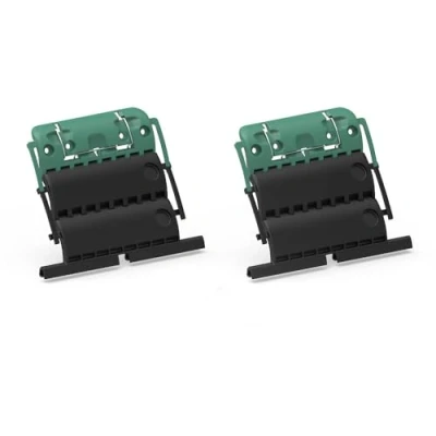 Image de Lot de 2 Attaches Tablier Rigide Maillons Clicksur H875E pour Volet Roulant Fixation/Verrou Volets Roulants Attache Sécurité Anti Effraction Clipsable