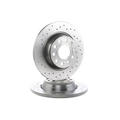 Image de BREMBO XTRA LINE 08.A202.1X Disque de frein 282 12 5 troué, plein revêtu avec vis/boulons VOLKSWAGEN: Passat B7 Variant, B6 Berline oscaro,
