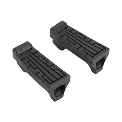 Image de Broco Une pédale avant pair caoutchouc Repose pied du PEGS Fit for Yamaha YBR 125