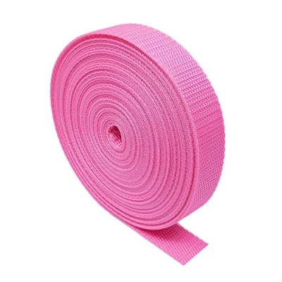 Image de Sangle de Robuste 5 m pour Sac à Dos/Sacs Dos, Bagages, cargaisons, Ceintures (Rose, 25 mm)