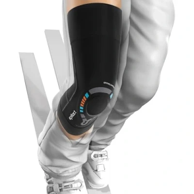 Image de EPITACT Genouillère Physiostrap® Ski Genou Fragile et Douloureux Soulage Sécurise le Genou, Maintien Rotulien Renforcé Ultrafine, Souple, Légère Tenue optimale Innovation Française (XL)