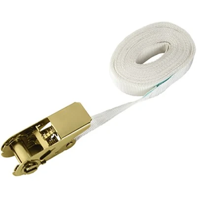 Image de Xavax Sangle d’arrimage de sécurité avec cliquet pour sèche linge, Blanc/Gris