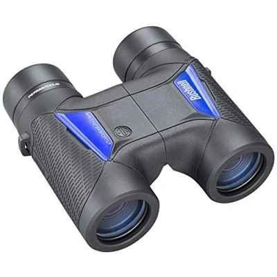 Image de BUSHNELL Jumelles Spectator Sport 8x32 Personnalisables Design Ergonomique Image Claire et Lumineuse Perma Focus Mise au Point Automatique BS1832