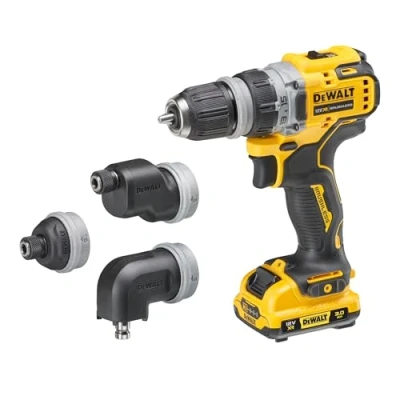Image de Dewalt Perceuse Visseuse à Têtes Multiples XR 12V 3Ah Li Ion Brushless DCD703L2T QW
