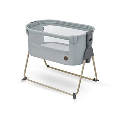 Image de Maxi Cosi Cododo Tori 2 en 1, Berceau bébé, Cododo, Pliage ultra compact, Léger, 5 hauteurs, Maille respirante, Tissus 100 % recyclés, de 0 à 6 mois environ, 9 kg, Beyond Grey