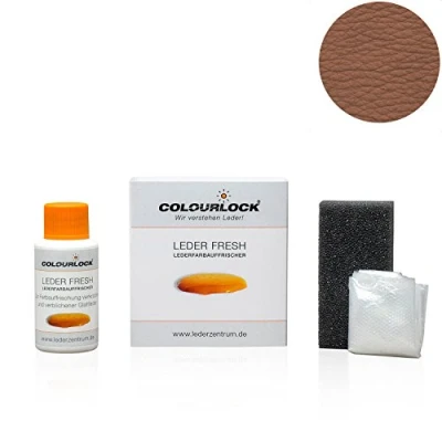 Image de Colourlock® Leder Fresh Teinture pour cuir 30 ml Couleurs standard (coloration du cuir, restauration des couleurs) Élimination éraflures, décolorations et traces d&#039;usure sur le similicuir
