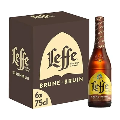 Image de Leffe Brune Bière Pack 6 Bouteilles 75cl
